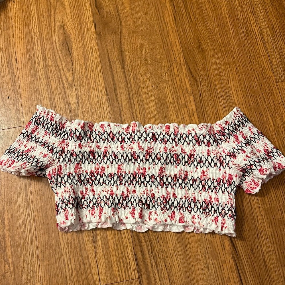 Pins and Needles crop top